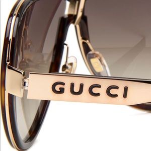 🕶 GOLD GUCCI SUNGLASSES 🕶
